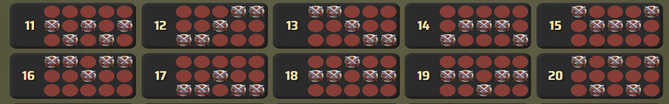 gladiator royal paylines 2