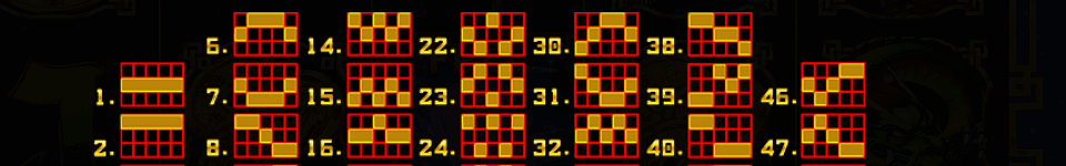 goddess of lotus paylines 1