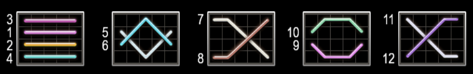 gold and crystals paylines 1