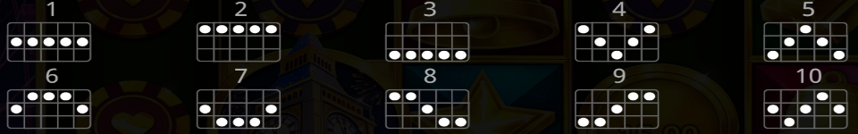 gold and glamour hold and win paylines 1