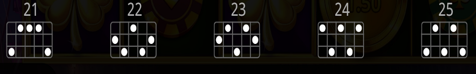 gold and glamour hold and win paylines 3