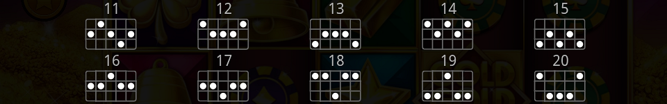 gold gold gold hold and win paylines 2