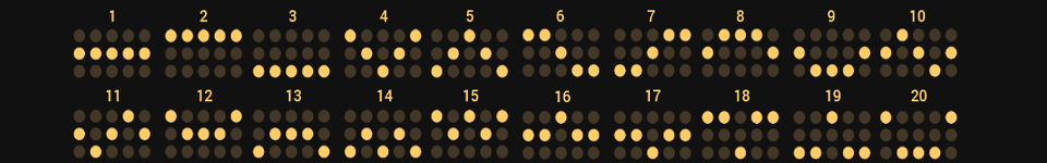 golden fist payline