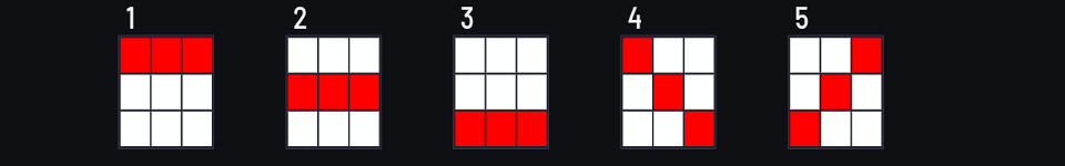 golden gals 3 reels paylines