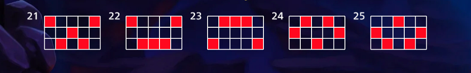 hot hot blazing lock payline 5