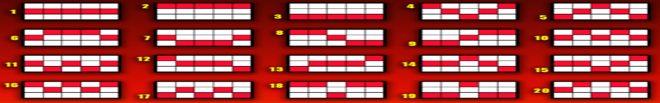 hot shot progressive payline 1