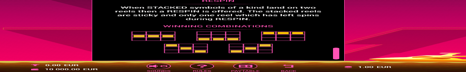 hot sunrise paylines