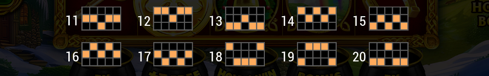 irish coins hold and win christmas paylines 2