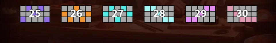 ka gaming sushi paylines 3