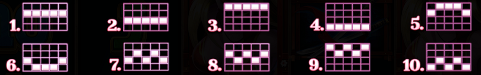 kitsunes scrolls nine tails paylines 1