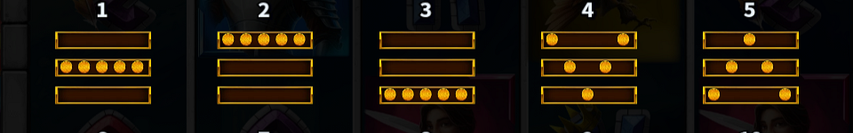 knights gold rush paylines 1