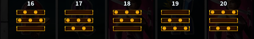 knights gold rush paylines 4