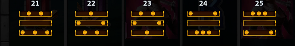 knights gold rush paylines 5