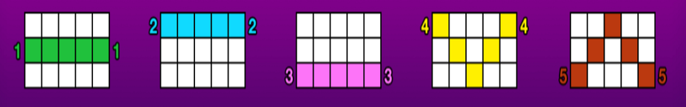 lightning fruits payline 1