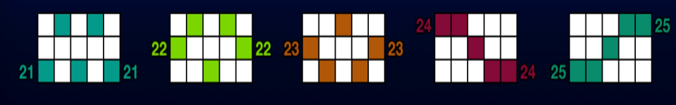 lightning fruits payline 5