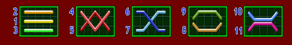 lucky and wild payline