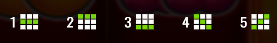 lucky hot coins paylines