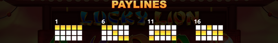 lucky lion paylines 1