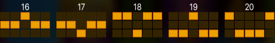 luxor gold hold and win paylines 4