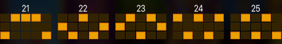 luxor gold hold and win paylines 5