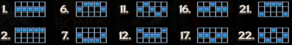 majestic dark werewolf paylines 1