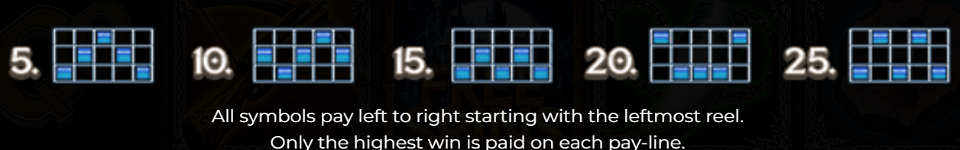 majestic dark werewolf paylines 3