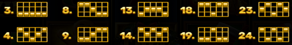 majestic santa paylines 2