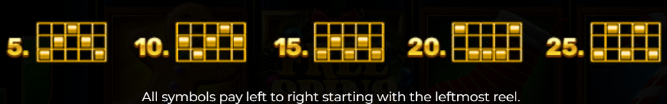 majestic santa paylines 3