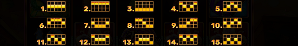 mardi gras fortunes payline 1