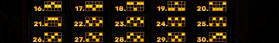 mardi gras fortunes payline 2