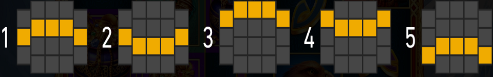 mega fire blaze the khan paylines 1