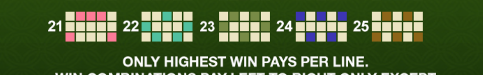 mini frankie dettori paylines 3