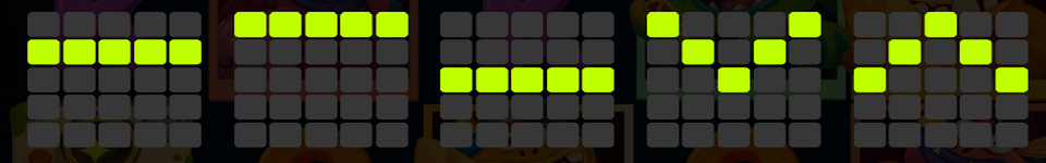 monsters getaway paylines 1