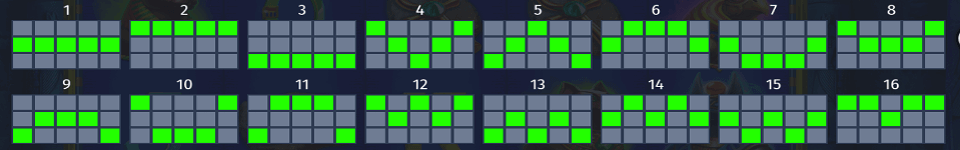 mystic pharaoh payline 1