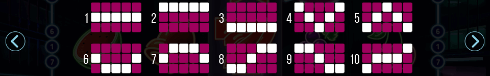 neon fever paylines