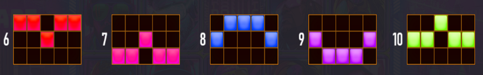 neon night scape paylines 2