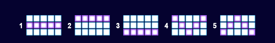 ninja chacha paylines 1