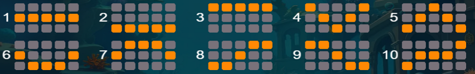 ocean legacy paylines