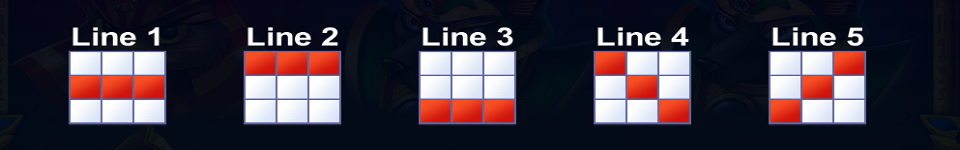 pharaohs power hold and win paylines