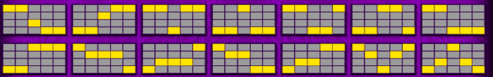 rainbow riches drops of gold paylines 12