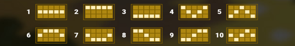 rich wilde and the pearls of vishnu paylines 1