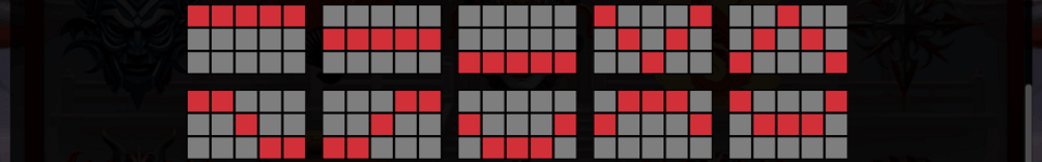 samurai spin paylines 1