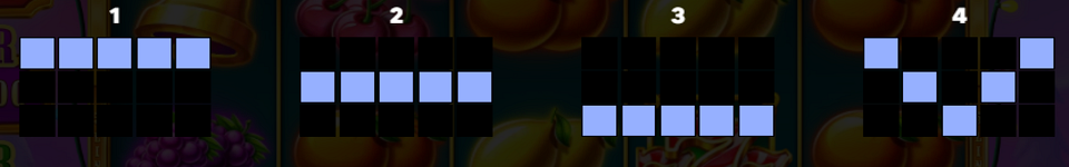 santas festive express hold and win paylines 1