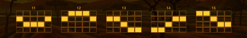 savanna sunrise deluxe paylines 3