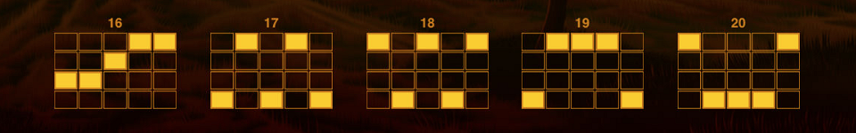 savanna sunrise deluxe paylines 4