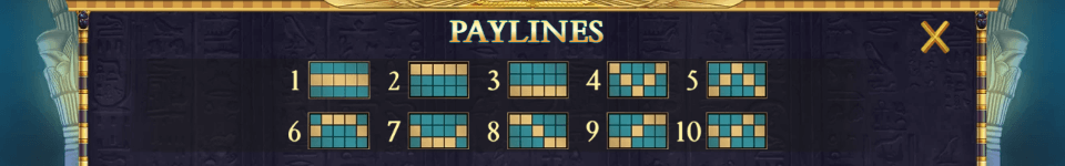 scroll of dead paylines