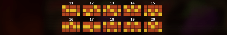 sevens fruits 20 lines payline 2