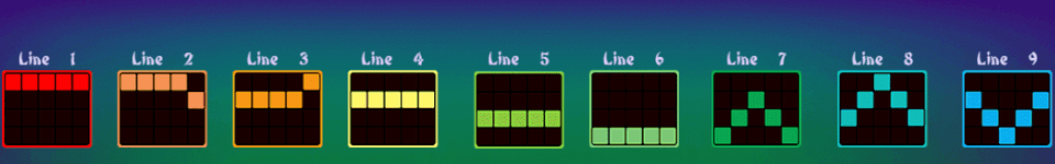 shining princess payline