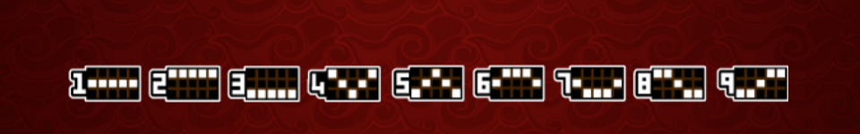 six acrobats paylines