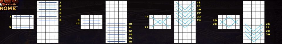 spartacus gladiator of rome payline 1